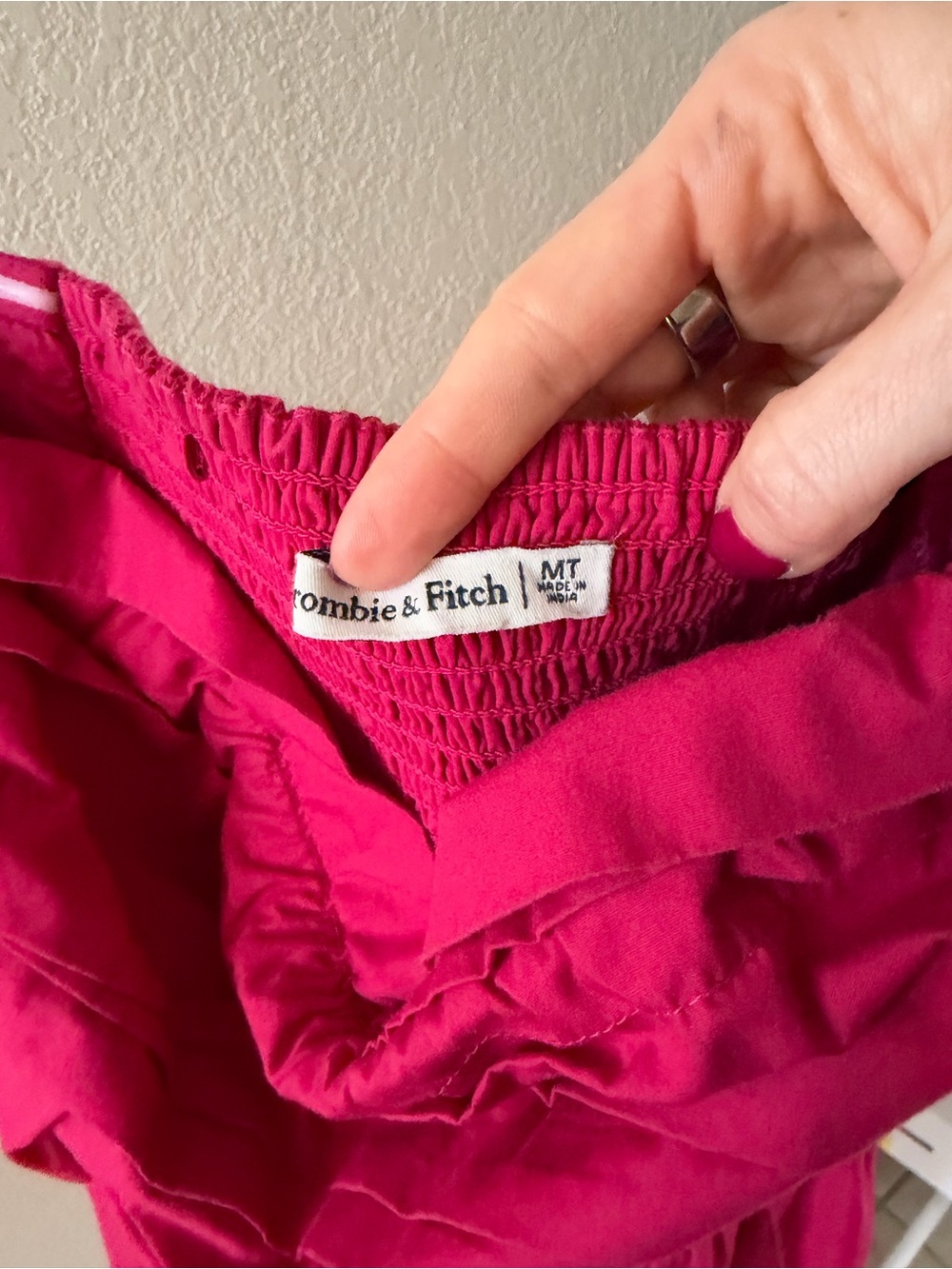 Abercrombie & Fitch Pink magenta dress